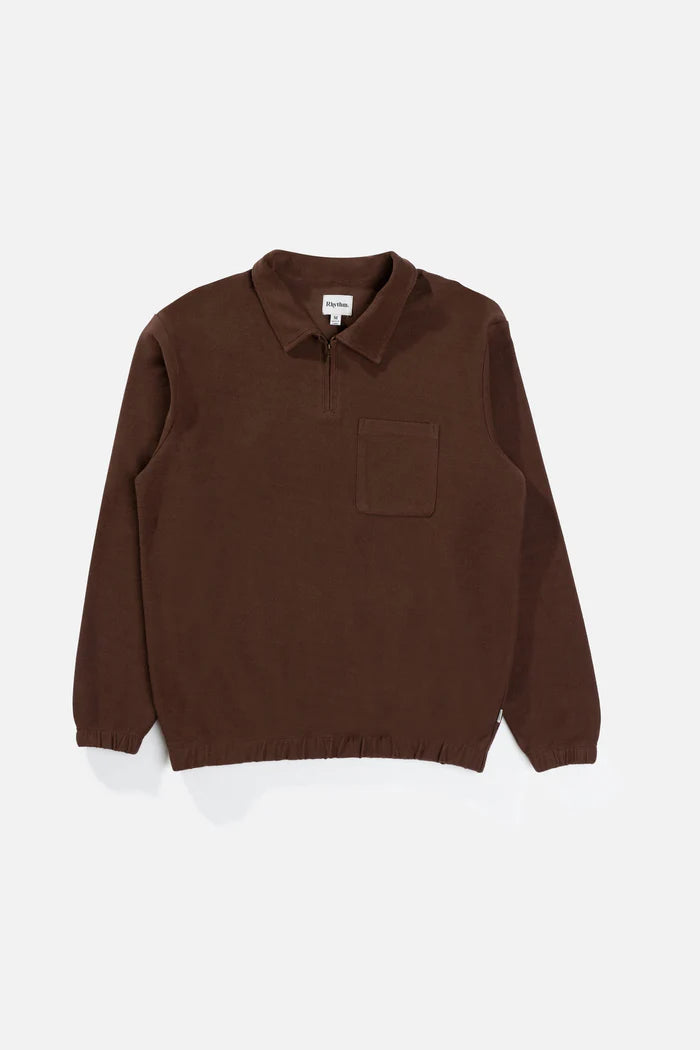 REVERSE TERRY QUARTER ZIP