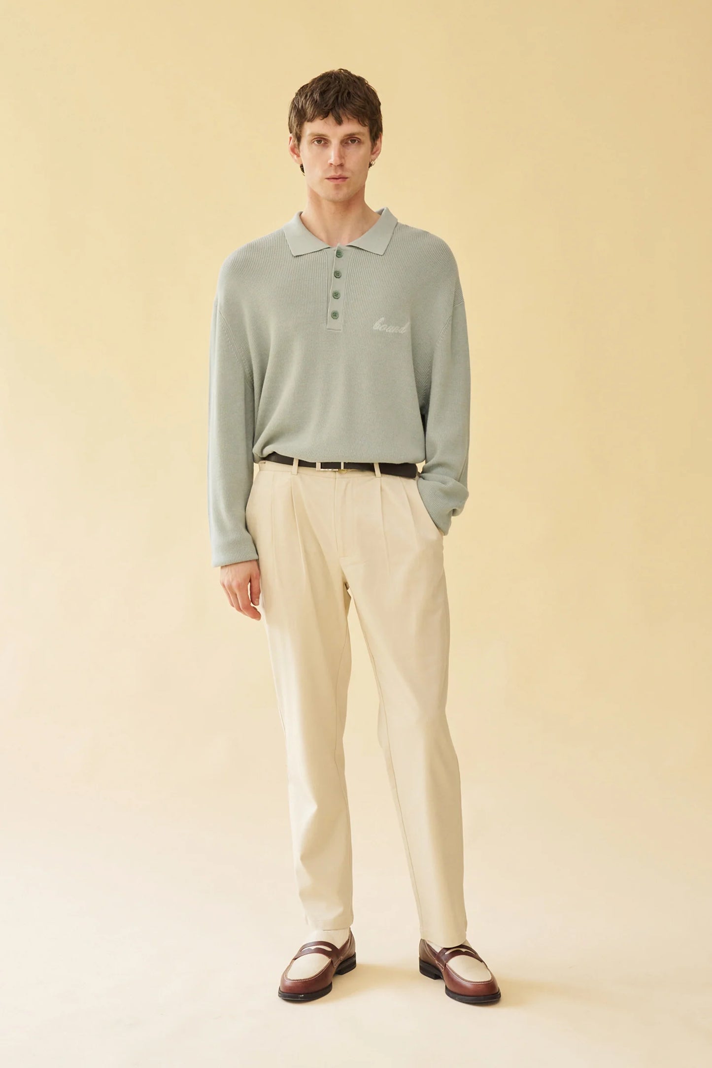 ENNIO LS KNIT POLO