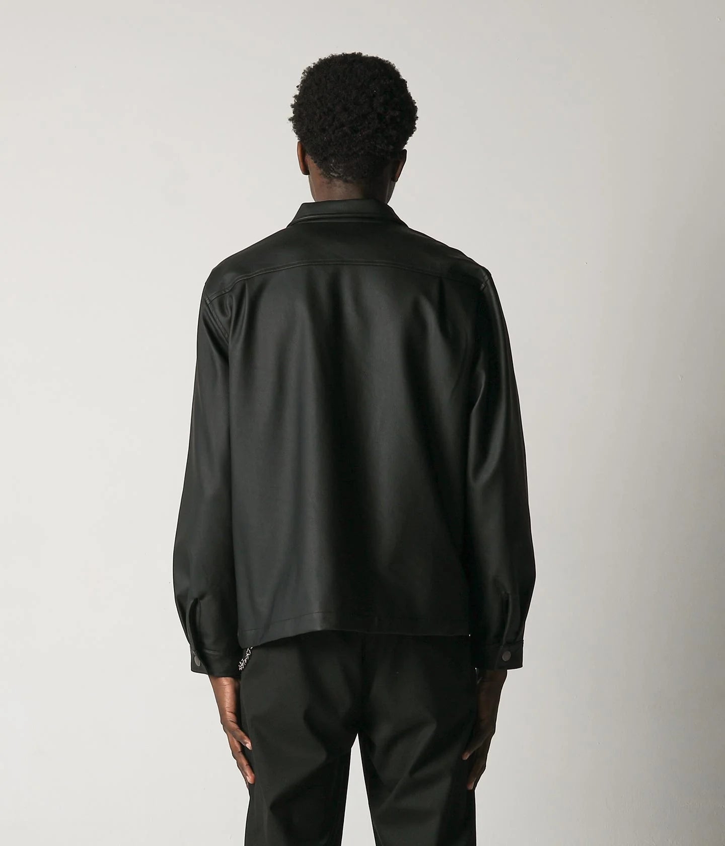 CAGE LEATHER JACKET