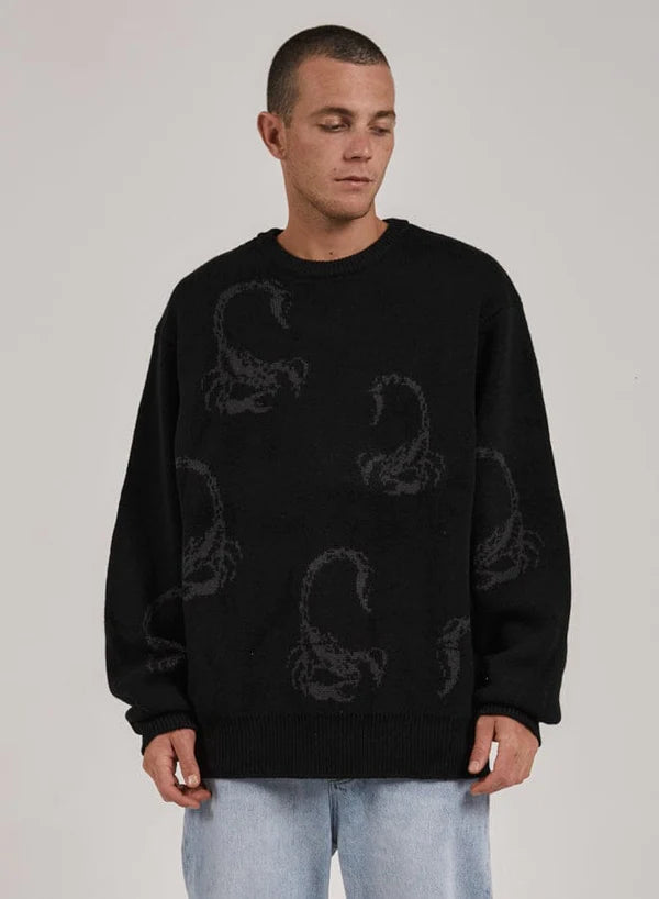 DOOMED CREW KNIT