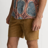 WORN PATH TEXTURED LINEN SHORT