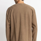 VINTAGE TERRY LS HENLEY