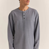 VINTAGE TERRY LS HENLEY