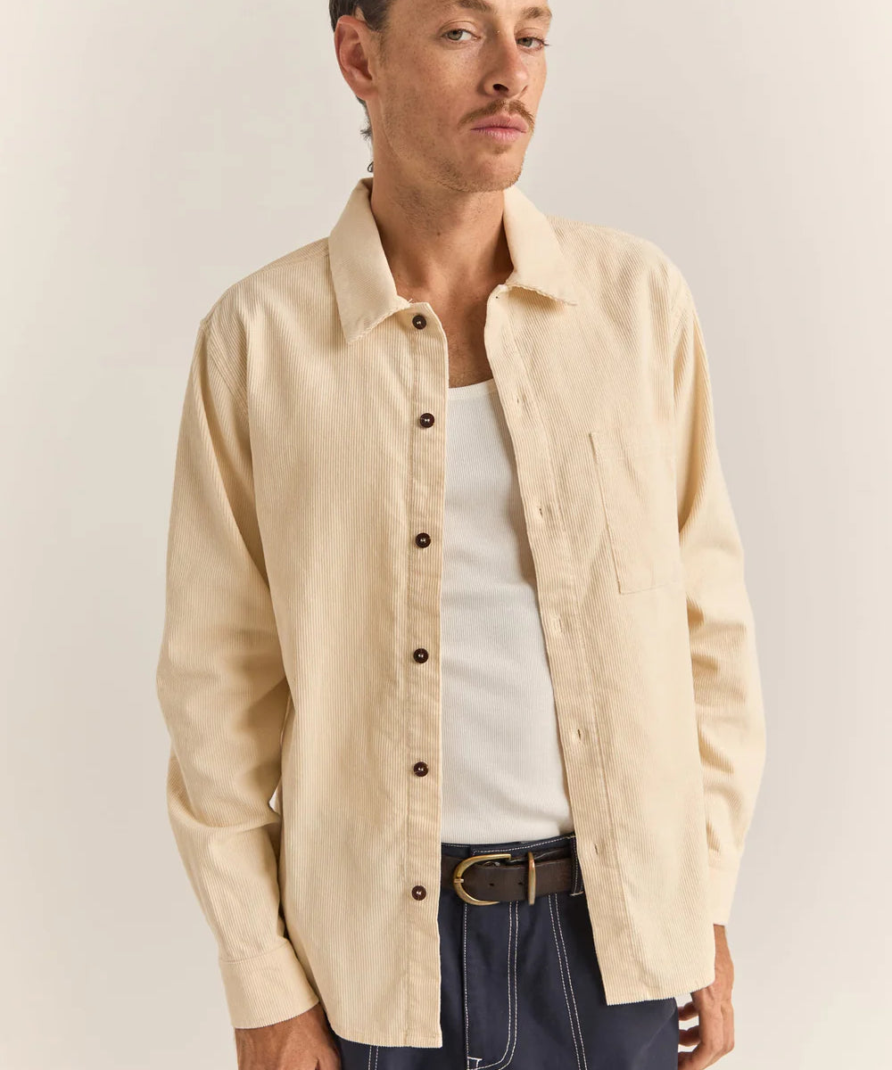 CORDUROY LS SHIRT