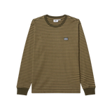 EST. WORKS EYES LS STRIPE SHIRT