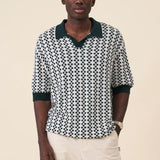 SERRA DOTTED KNIT POLO