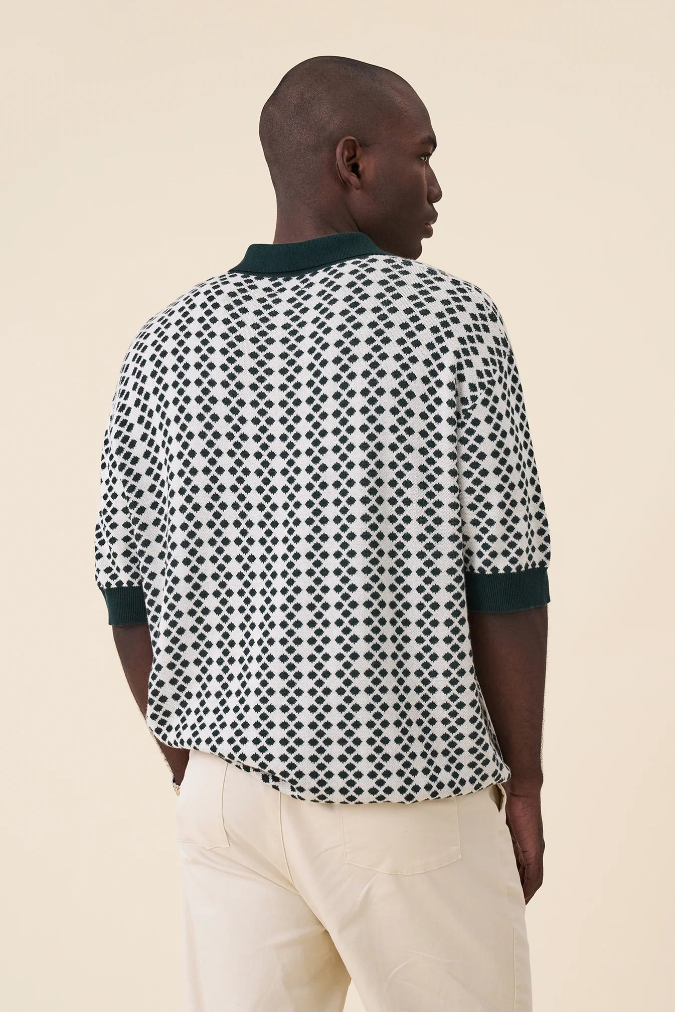 SERRA DOTTED KNIT POLO