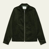 CORDUROY ZIPPER COACH JACKET