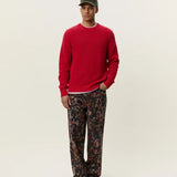 RIBBED CREWNECK KNIT