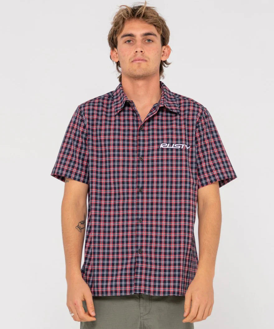 DATSUN 2K BUTTON UP SHORT SLEEVE SHIRT