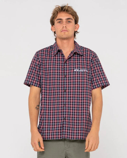 DATSUN 2K BUTTON UP SHORT SLEEVE SHIRT