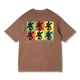 BRUSH SQUARES TEE