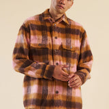 BRUSHED CHECK FLANNEL SHIRT