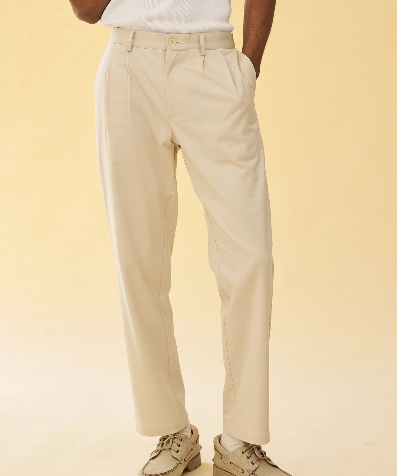 PLEATED SMART TROUSERS