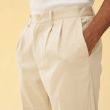 PLEATED SMART TROUSERS