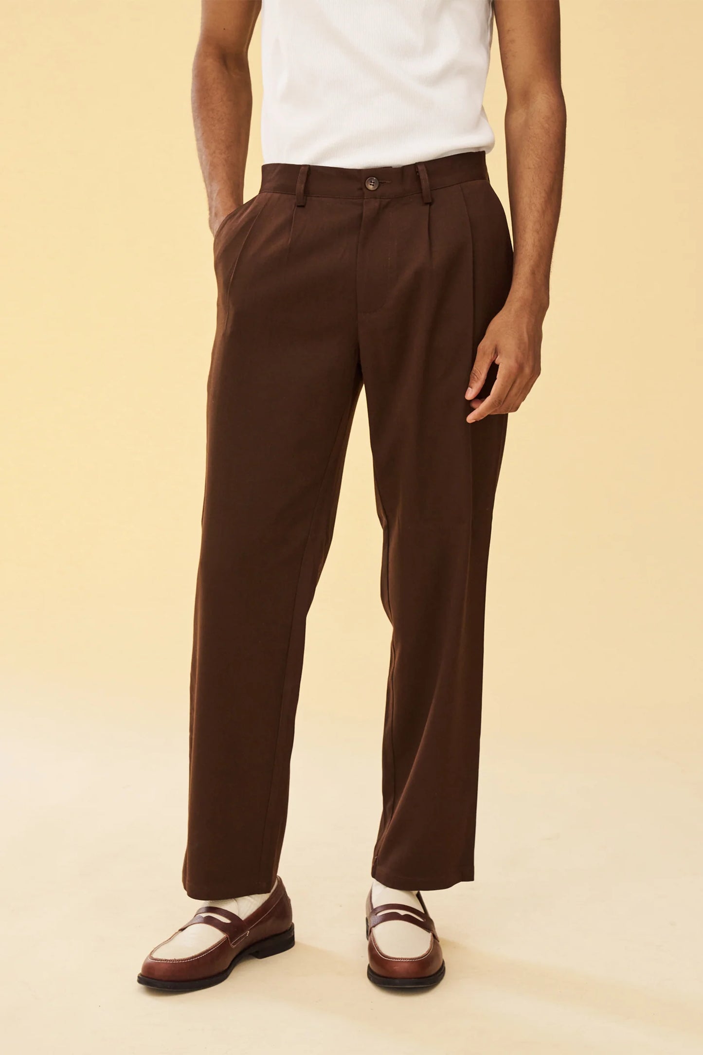 PLEATED SMART TROUSERS