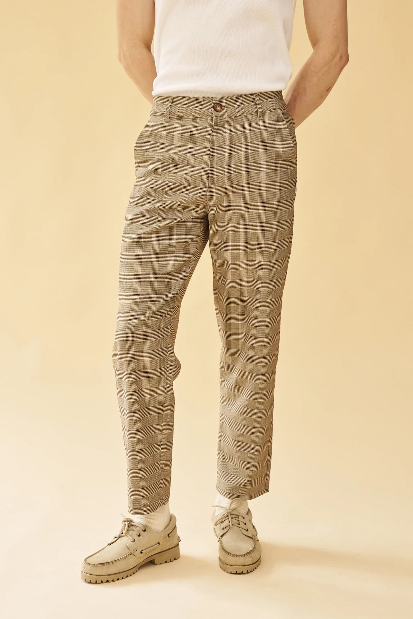 HOUNDSTOOTH CHECK TROUSER