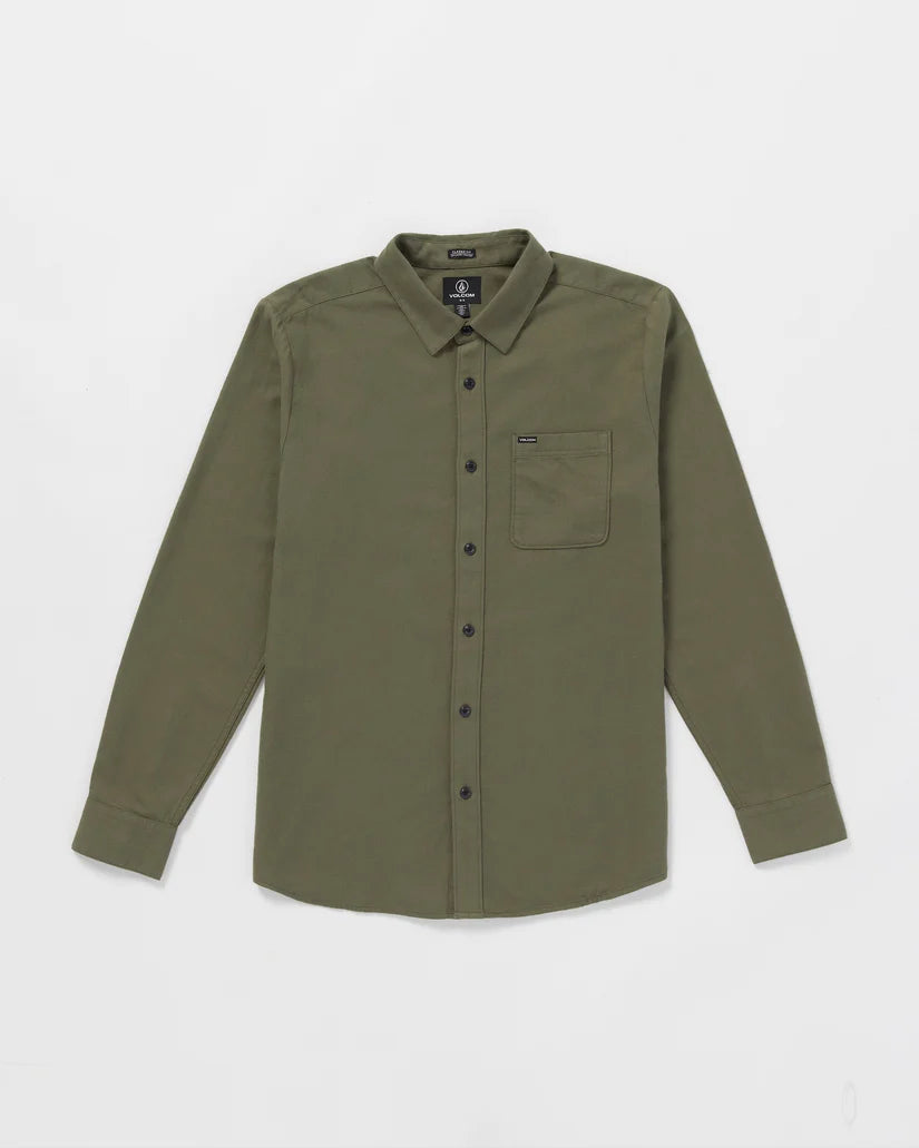 CADEN SOLID LONG SLEEVE SHIRT