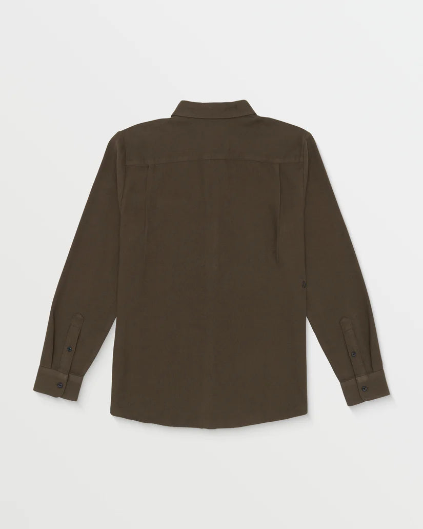 CADEN SOLID LONG SLEEVE SHIRT