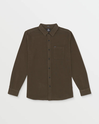 CADEN SOLID LONG SLEEVE SHIRT