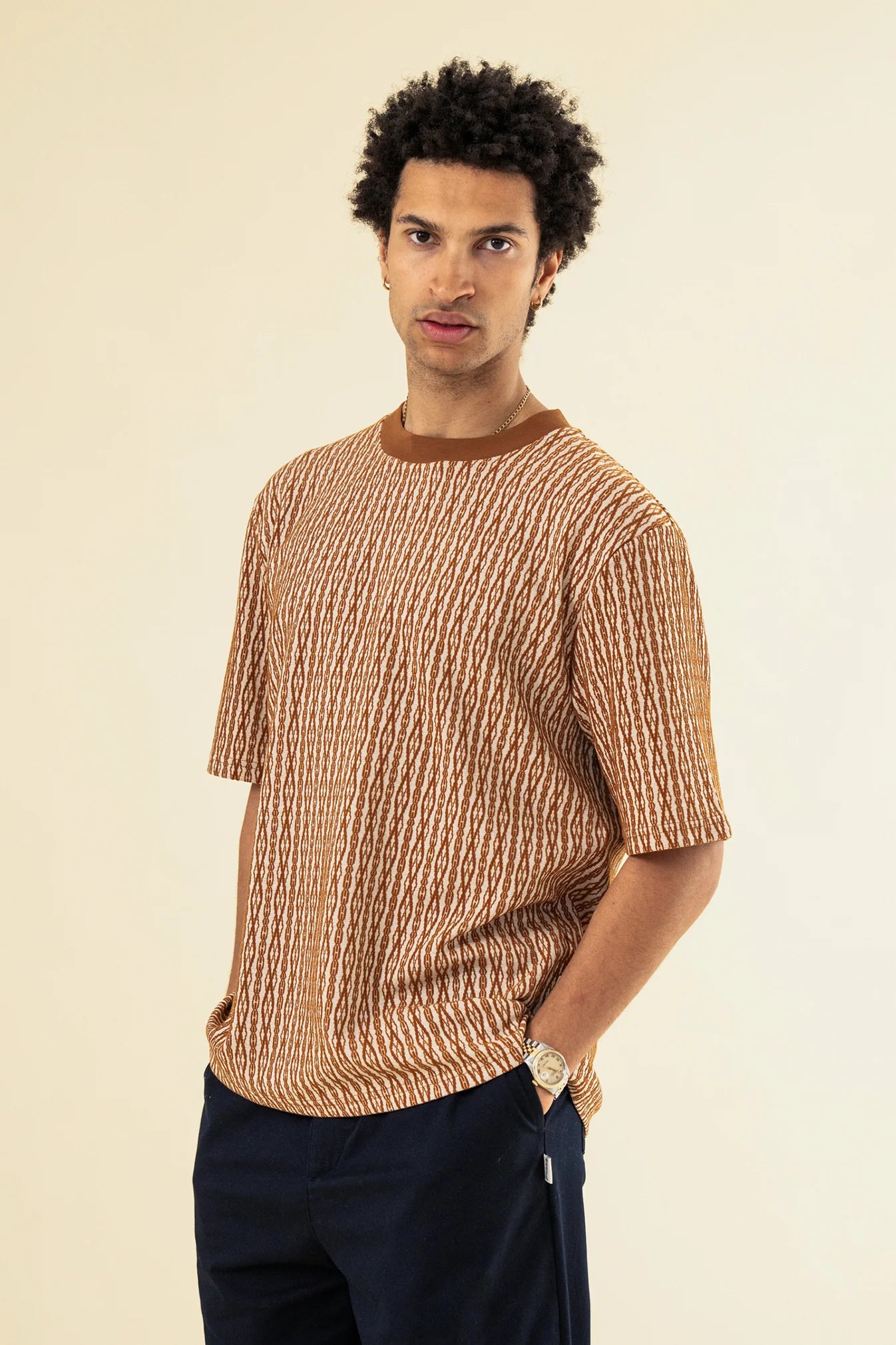 SAHARA JACQUARD TEE