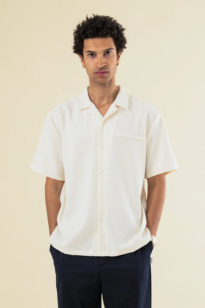 HEAVY CUBAN TEXTURED SS SHIRT