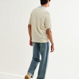 BELLE SS SHIRT TIPPED POINTELLE