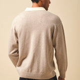 WOOL GRANDAD POLO