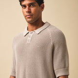 CROCHET KNIT POLO