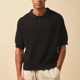 CROCHET KNIT POLO