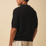 CROCHET KNIT POLO