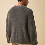 RIBBED CROPPED KNIT