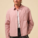 FREDDIE CANDY CHECK BOXY COTTON SHIRT