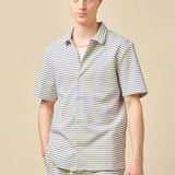 STRIPE JACQUARD OCEAN SHIRT