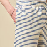 STRIPE JACQUARD OCEAN SHORTS