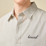 GINGHAM CROPPED SHIRT
