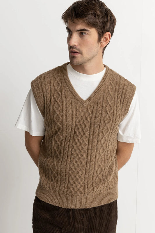 MOHAIR KNIT VEST