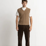 MOHAIR KNIT VEST