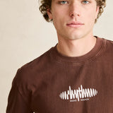 SOUNDS CONTRAST BAND SS T-SHIRT