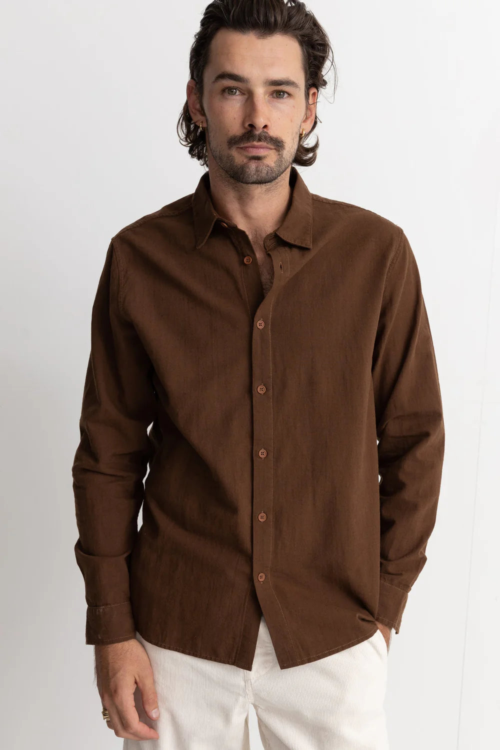 CLASSIC LINEN LS SHIRT