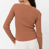 CLASSIC KNIT LONG SLEEVE TOP