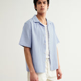 DIDCOT SS SHIRT SEERSUCKER STRIPE