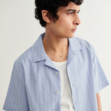 DIDCOT SS SHIRT SEERSUCKER STRIPE