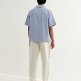 DIDCOT SS SHIRT SEERSUCKER STRIPE