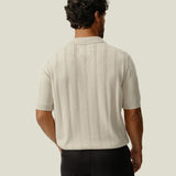 LOLO DROP NEEDLE SWEATER POLO