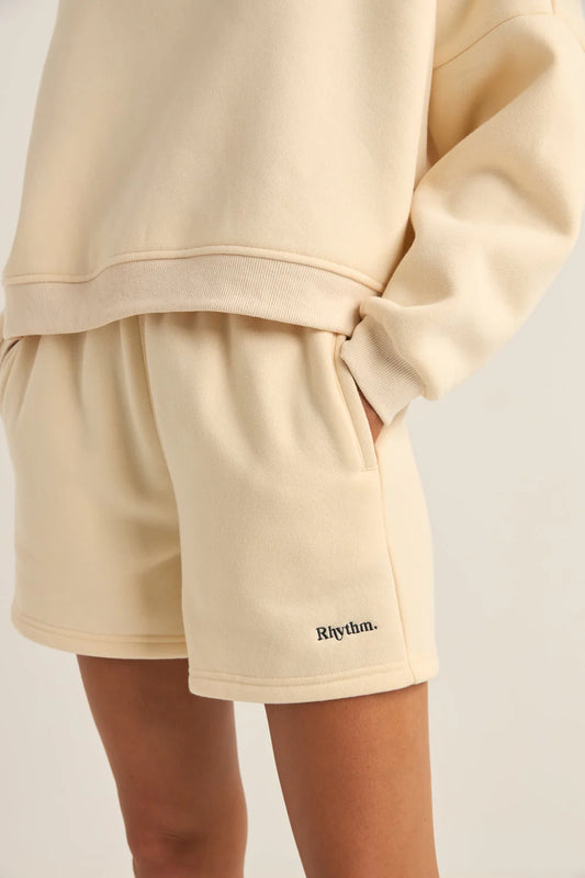 LOGO FLEECE SHORTS