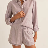 ZEPHYR STRIPE BEACH SHIRT