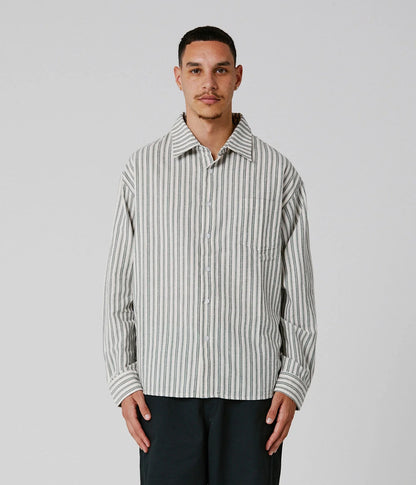 REYNOLDS STRIPED LS SHIRT