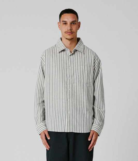 REYNOLDS STRIPED LS SHIRT