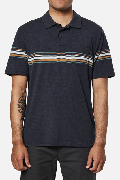 STACY STRIPE POLO